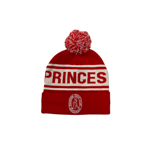 Prince's Bobble Hat - Red