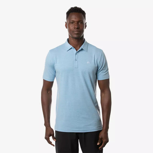 TM The Heater Polo - Heather Dream Blue