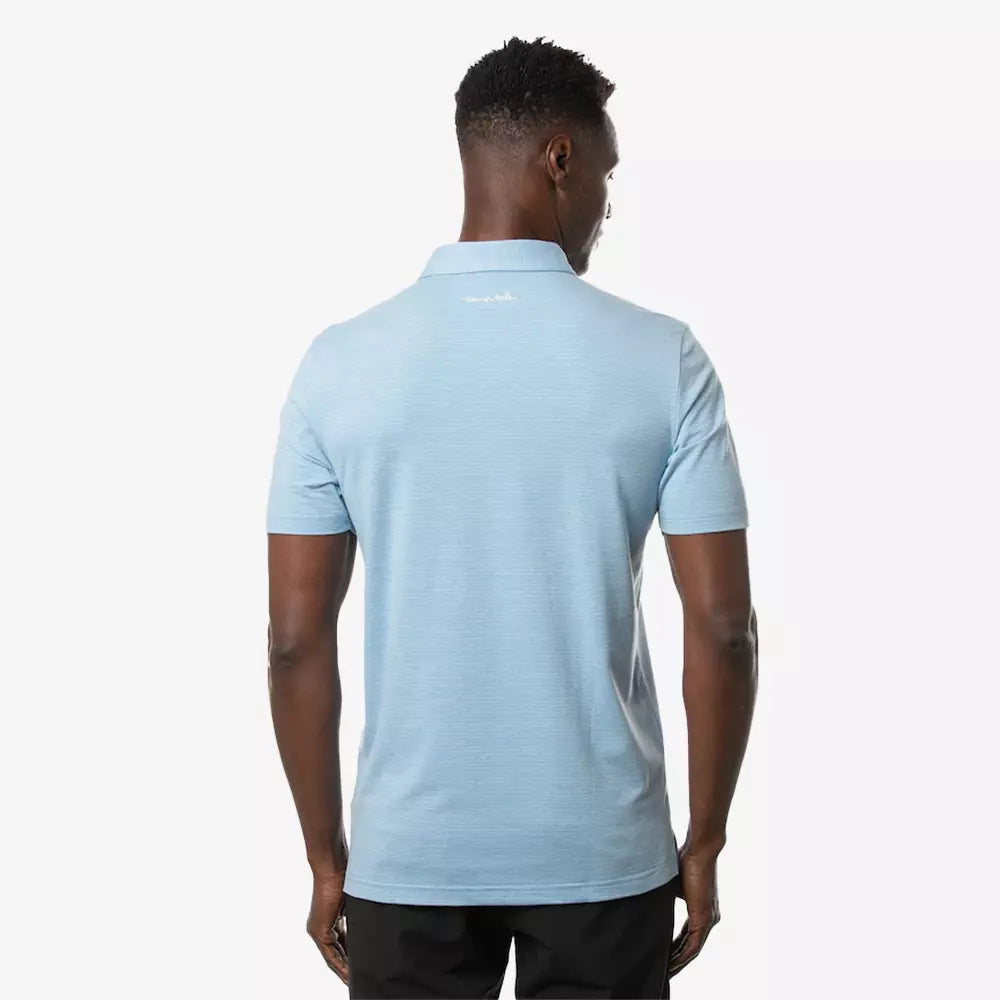 TM The Heater Polo - Heather Dream Blue