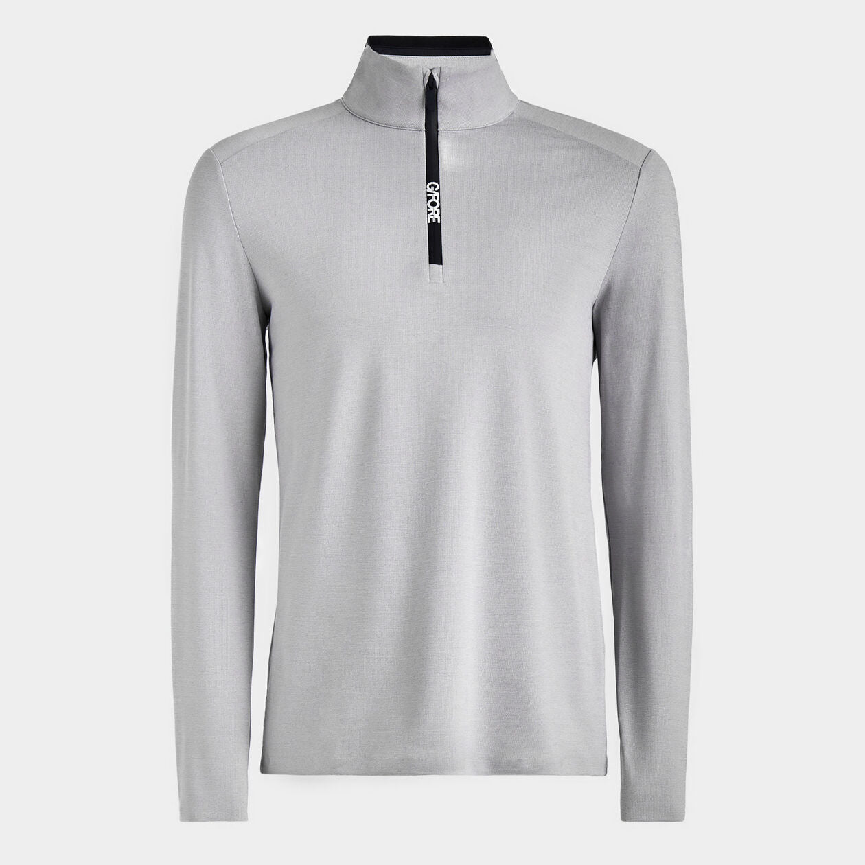 G/FORE Brushed Back Tech Quarter Zip Pullover - Grey