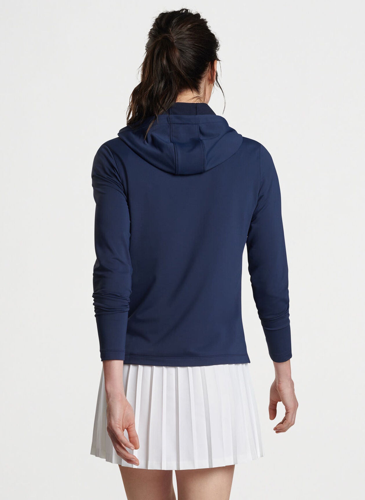 Peter Millar Women's Pine Hoodie - NAVY