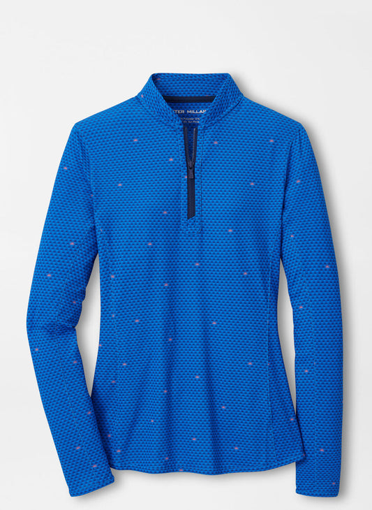 Peter Millar Women's First Light Lightweight Sun Shirt - ABACO BLUE