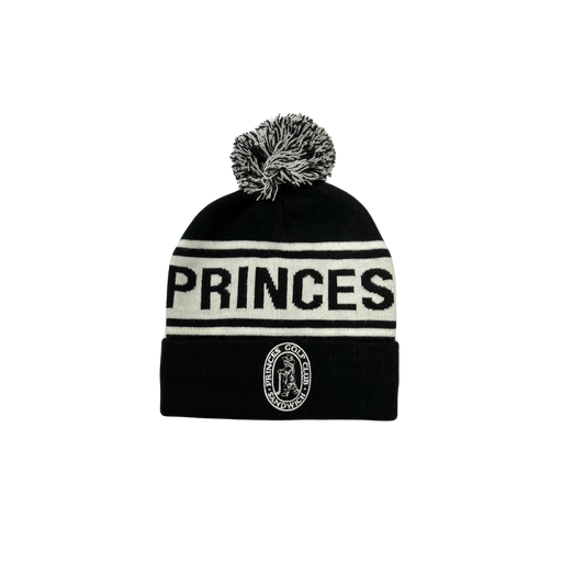 Prince's Bobble Hat - Black