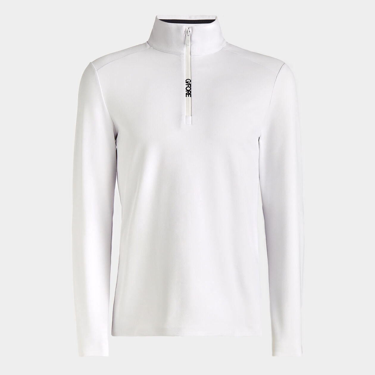 G/FORE Brushed Back Tech Quarter Zip Pullover - White