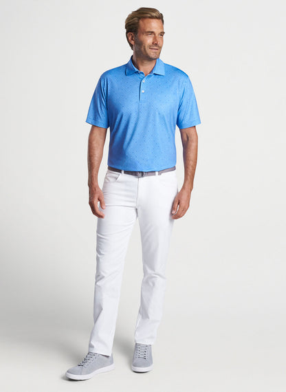 Peter Millar Skull In One Performance Jersey Polo - Bonnet