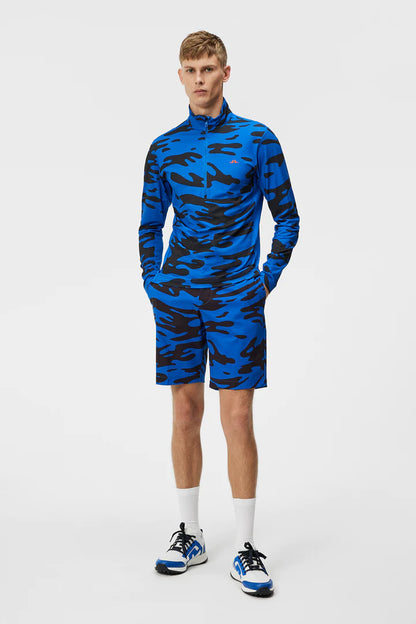 JL Luke Print Mid Layer - Blue